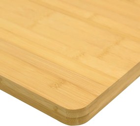 vidaXL Επιφάνεια Τραπεζιού 80x80x1,5 από Μπαμπού