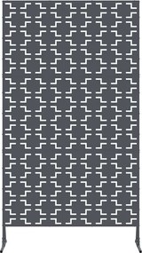 vidaXL Οθόνη Ιδιωτικότητας 100 x 50 x 180 εκ. Ατσάλι Ανθρακί