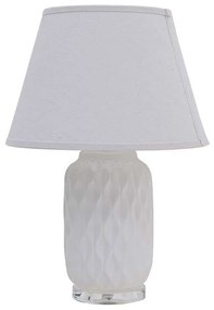 Φωτιστικό Επιτραπέζιο 3-15-959-0053 Δ36Χ53 White-Ivory E27 Inart Ceramic