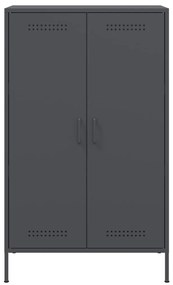 vidaXL Ντουλάπι Ανθρακί 68x39x113 εκ. από Ατσάλι