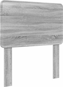 vidaXL Σκελετός Κρεβατιού Γκρι Sonoma 100 x 200 cm