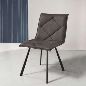 Καρέκλα Roll 48x57x85cm Coffee Capodarte