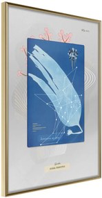 Αφίσα - Alga Cyanotype - 40x60 - Χρυσό - Χωρίς πασπαρτού