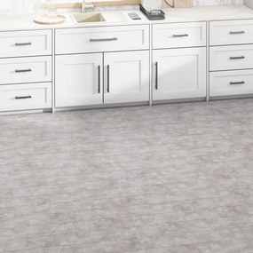 vidaXL Πλάκες Δαπέδου 36 pcs Γκρι Γη 5,02 m² PVC