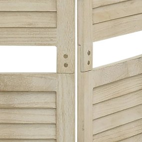 vidaXL Διαχωριστικό Χώρου με 5 Πάνελ 175x165 εκ. Μασίφ Ξύλο Παυλώνιας