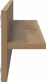 vidaXL Ράφι Τοίχου 2 τμχ. Artisan Oak 80 x 11,5 x 18 εκ