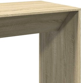 vidaXL Τραπέζι Μπαρ Sonoma Δρυς 102x50x103,5εκ. Επεξεργ. Ξύλο