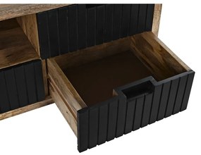 Τηλεόραση DKD Home Decor Μέταλλο Ξύλο από Μάνγκο (125 x 40 x 55 cm)