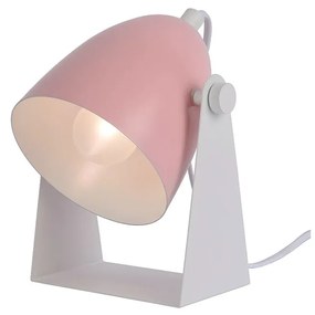 Φωτιστικό Επιτραπέζιο Lucide 45564-01-66 CHAGO Ροζ (Pink)|Λευκό (White)