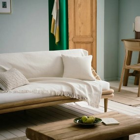Ριχτάρι Extra Large Mewa 182/05 Natural Gofis Home Three-Seater 220x300cm 100% Βαμβάκι