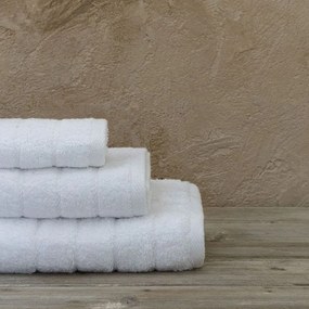 Πετσέτα Ξενοδοχείου White Πενιέ 700gsm 100% Βαμβάκι Face 50x100cm 100% Cotton