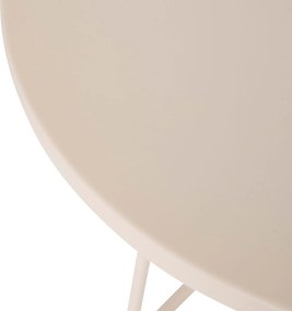Βοηθητικό Τραπεζάκι (Φ38x42) A-S Latte Beige 213065A