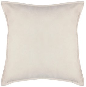 Μαξιλάρι διακοσμητικό Glober pakoworld ύφασμα σε ιβουάρ απόχρωση 45x45εκ