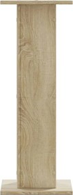 vidaXL Βάσεις Ηχείων 2 Τεμ. Sonoma Δρυς 30x30x80εκ. Επεξεργασμένο Ξύλο