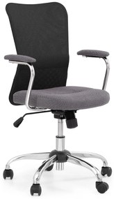 ANDY chair color: grey/black DIOMMI V-CH-ANDY-FOT-CZARNY DIOMMI-60-20329