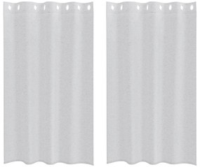 vidaXL Κουρτίνες 2 pcs Ανοιχτό γκρι 140 x 175 εκ. Πολυεστέρας