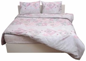 Παπλωματοθήκη Μονή (Σετ 160x240) Anna Riska Premium 5002 Grey