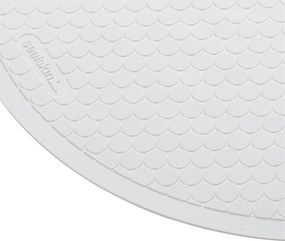 Rubelle Αντιολισθητικό Πατάκι Φ55cm White Sealskin