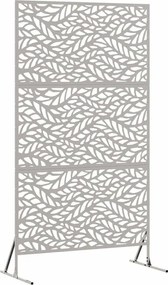 vidaXL Οθόνη Ιδιωτικότητας Γκρι 100 x 50 x 180 εκ.