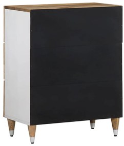 vidaXL Sideboards 2 τεμάχια 60x33,5x75 cm μασίφ ξύλο Mango