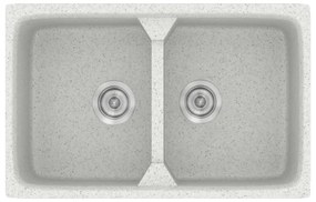 Sanitec Classic 318 Granite White Νεροχύτης