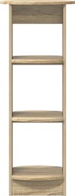 vidaXL Βοηθητικό ντουλάπι Δρύς Sonoma 40 x 40 x 100 cm