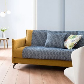 Ριχτάρι Πολυθρόνας (180x180) Gofis Home Peacock Royal Blue 935/01
