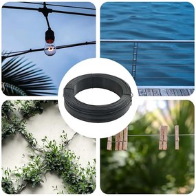 vidaXL Σύρμα Περίφραξης Ανθρακί 250 μ. / 2,3/3,8 χιλ. Ατσάλινο