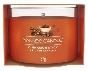 Κερί Αρωματικό Σε Βάζο Votive Signature Cinnamon Stick 1701435E 5,4x4,4cm Orange Yankee Candle Κερί