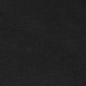 vidaXL Πανί Σκίασης Ορθογώνιο Μαύρο 2 x 5 μ. από Ύφασμα Oxford