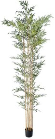 Τεχνητό Δέντρο Bamboo 20038 Φ90x280cm Brown-Green GloboStar Fabric,Bamboo