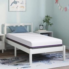 vidaXL Στρώματα Λευκό, Γκρίζο 80 x 160 cm