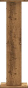 vidaXL Βάσεις Φυτών 2 τεμ. Αρτισιανή Δρυς 30x30x95 εκ. Επεξ. Ξύλο