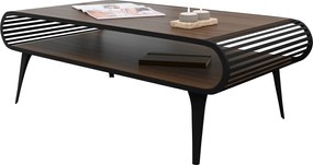 Τραπεζάκι Σαλονιού Aristo-Βέγγε - Μαύρο