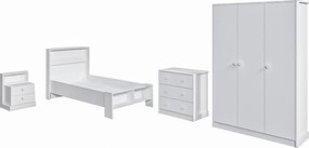 Young Room Set Life - White White