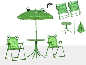 ΟΛΟΚΛΗΡΩΜΈΝΑ ΣΈΤ GARDEN SET CHILD FROG DESIGN