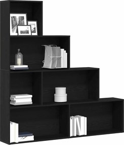 vidaXL Βιβλιοθήκη 6 επιπέδων 155 x 24 x 160 εκ Επεξεργασμένο Ξύλο