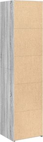 vidaXL Ντουλάπι Γκρι Sonoma 45x41x185 εκ. Επεξεργασμένο Ξύλο