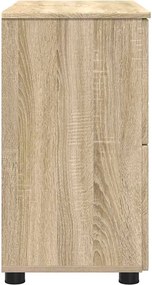 vidaXL Ντουλάπι Μπάνιου με συρτάρι Δρύς Sonoma 76,5 x 35 x 64 εκ