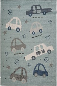 Χαλί Liloom 64901 130 Light Blue Βιοκαρπέτ 160X230cm