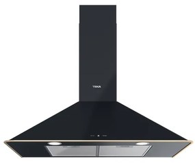 Teka DOS 90.2 Καμινάδα Τοίχου 90cm Anthracite Εγγύηση 2+1 Χρόνια