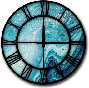 Decorative MDF Clock 5050MS-021 Multicolor