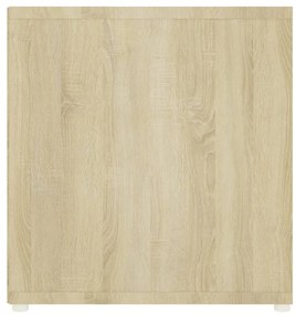 vidaXL Έπιπλα Τηλεόρασης 2 Τεμ Sonoma Δρυς 107 x 35 x 37εκ Επεξ. Ξύλο