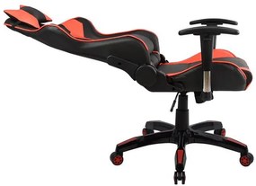 ΠΟΛΥΘΡΟΝΑ GAMING ZAYN HM1056.01 ΜΑΥΡΟ-ΚΟΚΚΙΝΟ PU 67x70x134 εκ.