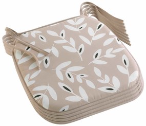 Μαξιλάρια Καρέκλας (Σετ 4τμχ) L-C Bellys Natural 1723399