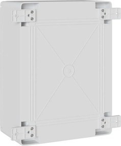 vidaXL Ντουλάπι Ελέγχου Γκρι 37 x 19,5 x 40 εκ ΑΒΣ Πλαστικό