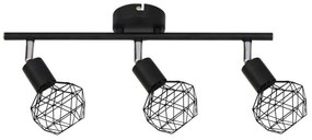 Φωτιστικό Spot Luminairies MC15613B Black Metal