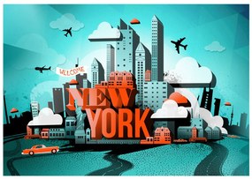 Φωτοταπετσαρία - Welcome New York 250x175