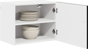 vidaXL Πάνελ πλυντηρίου πιάτων Kalmar 2 pcs Μαύρο Επεξεργασμένο Ξύλο