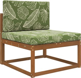 vidaXL Μαξιλάρι Καναπέ Εξωτερικού Χώρου 2 pcs Σχέδιο Φύλλου